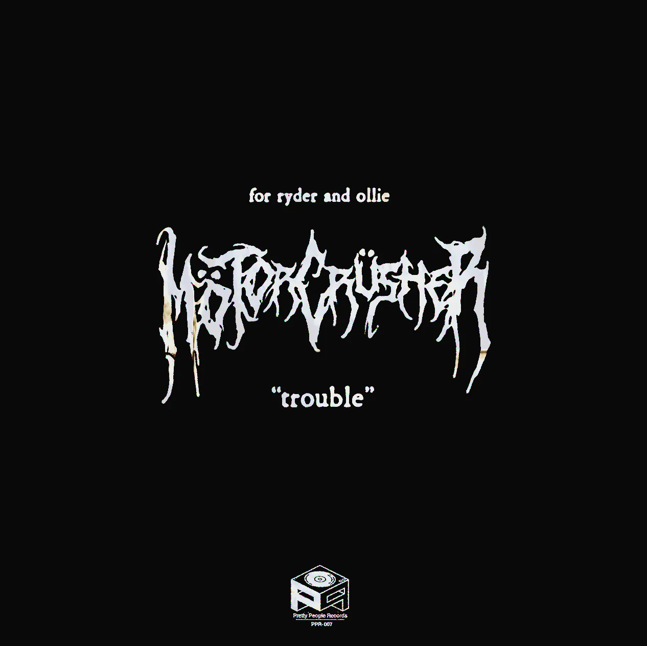'Trouble' Back Art