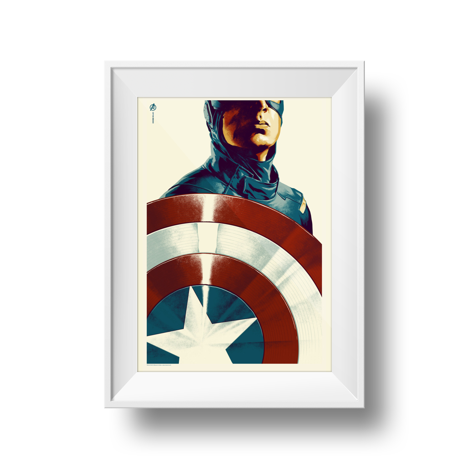 Captain America | Phantom City Creative | 24 x 36