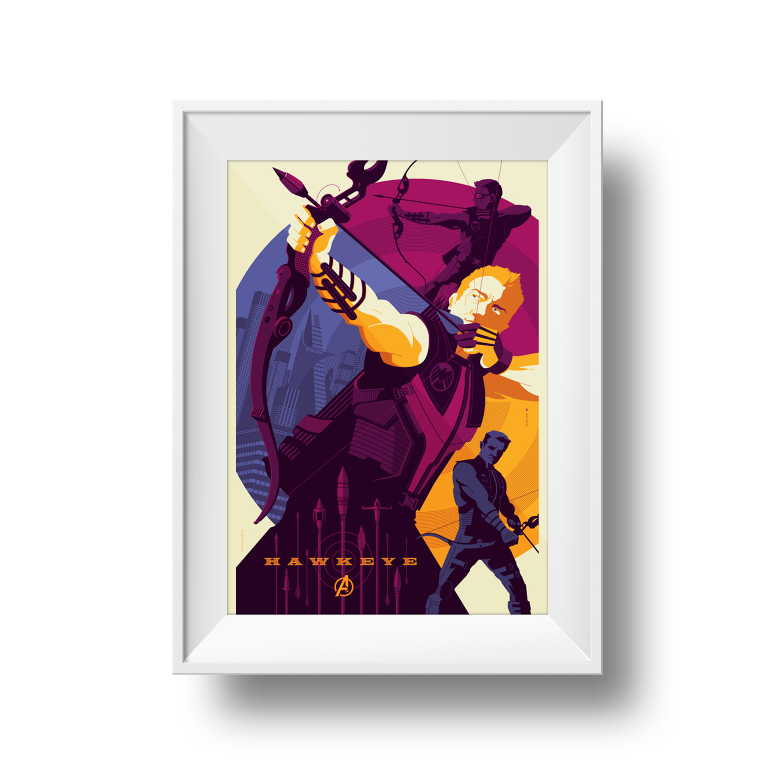 Hawkeye | Tom Whalen | 24 x 36