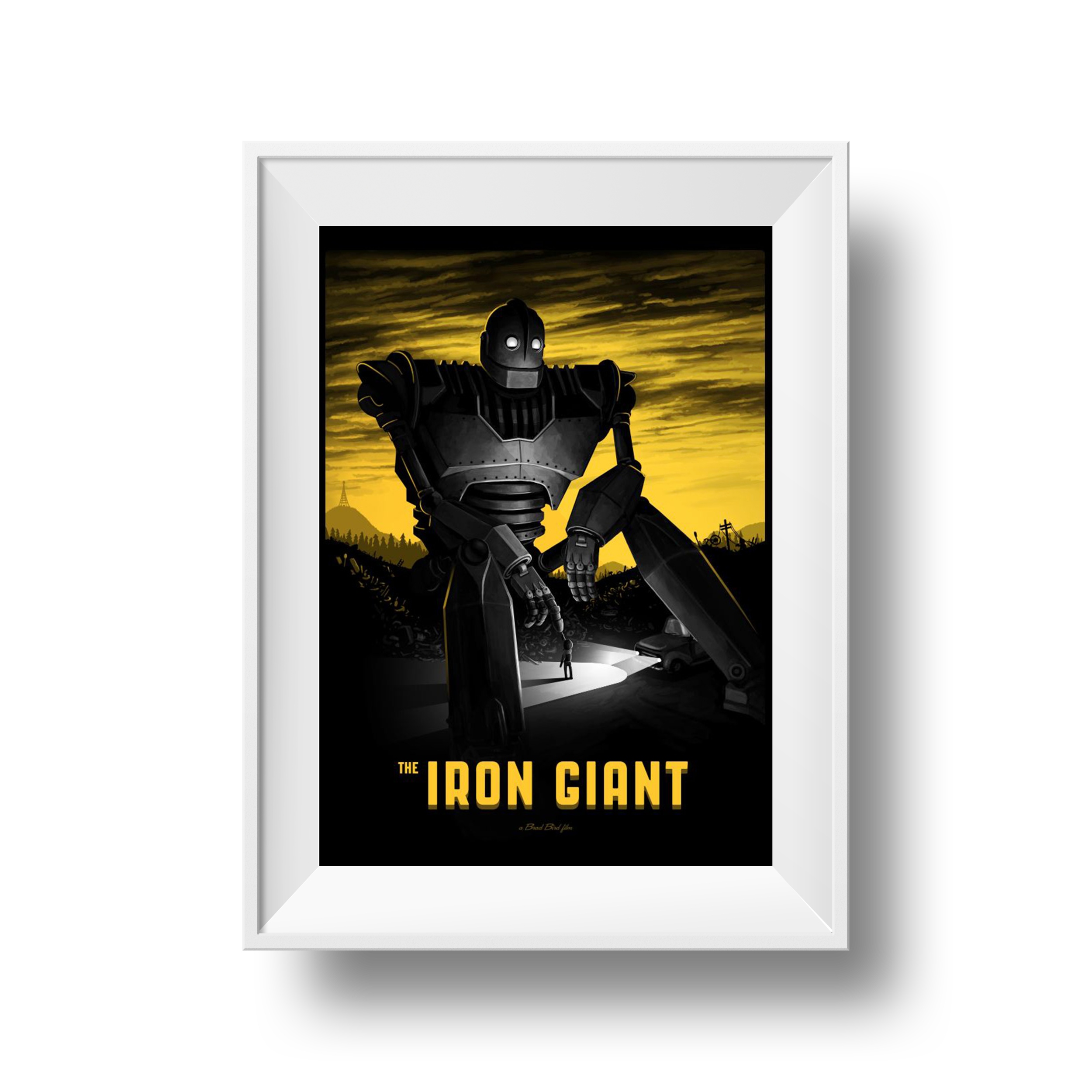 The Iron Giant | Mike Mitchell | 18 x 24