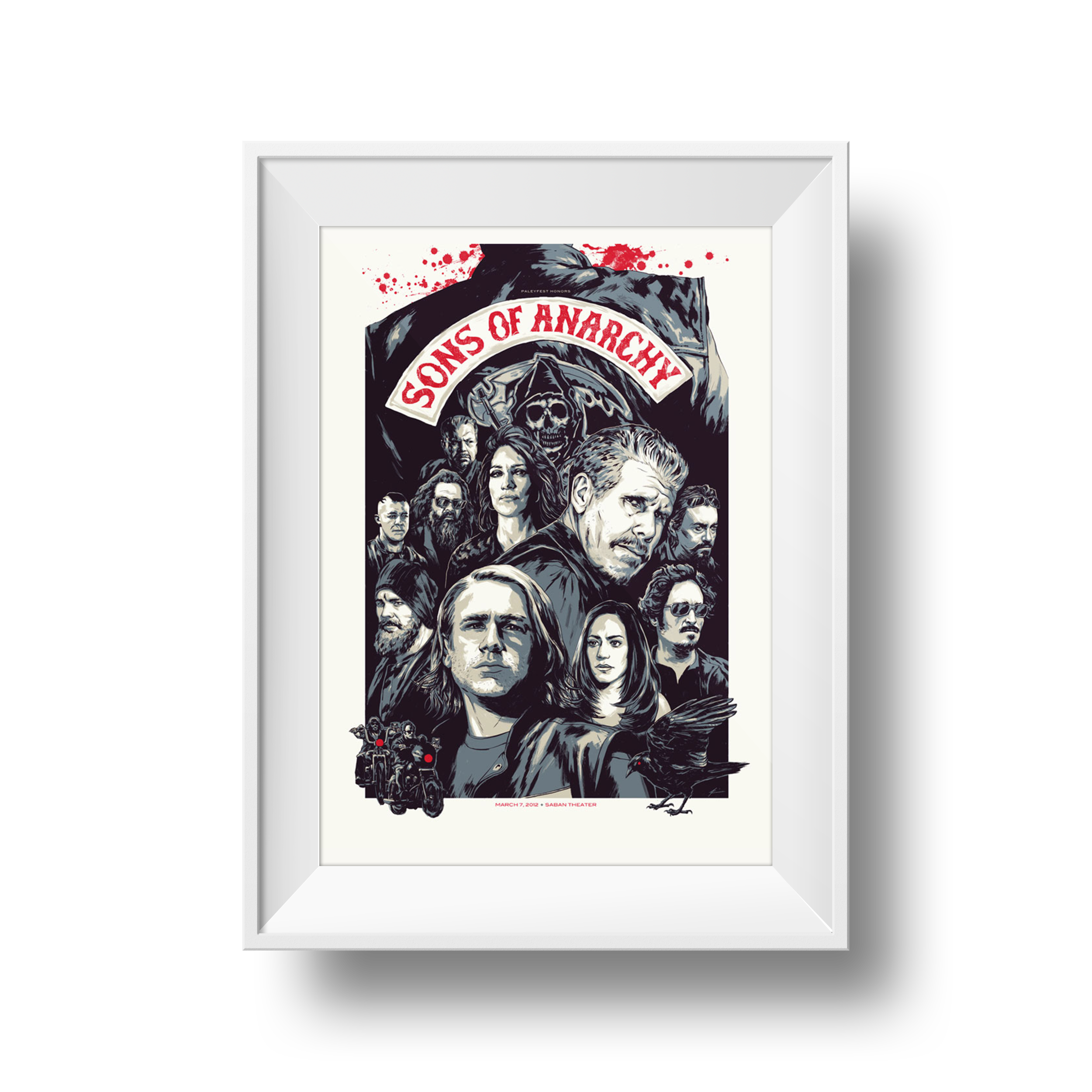 Sons of Anarchy | Phantom City Creative | 24 x 36