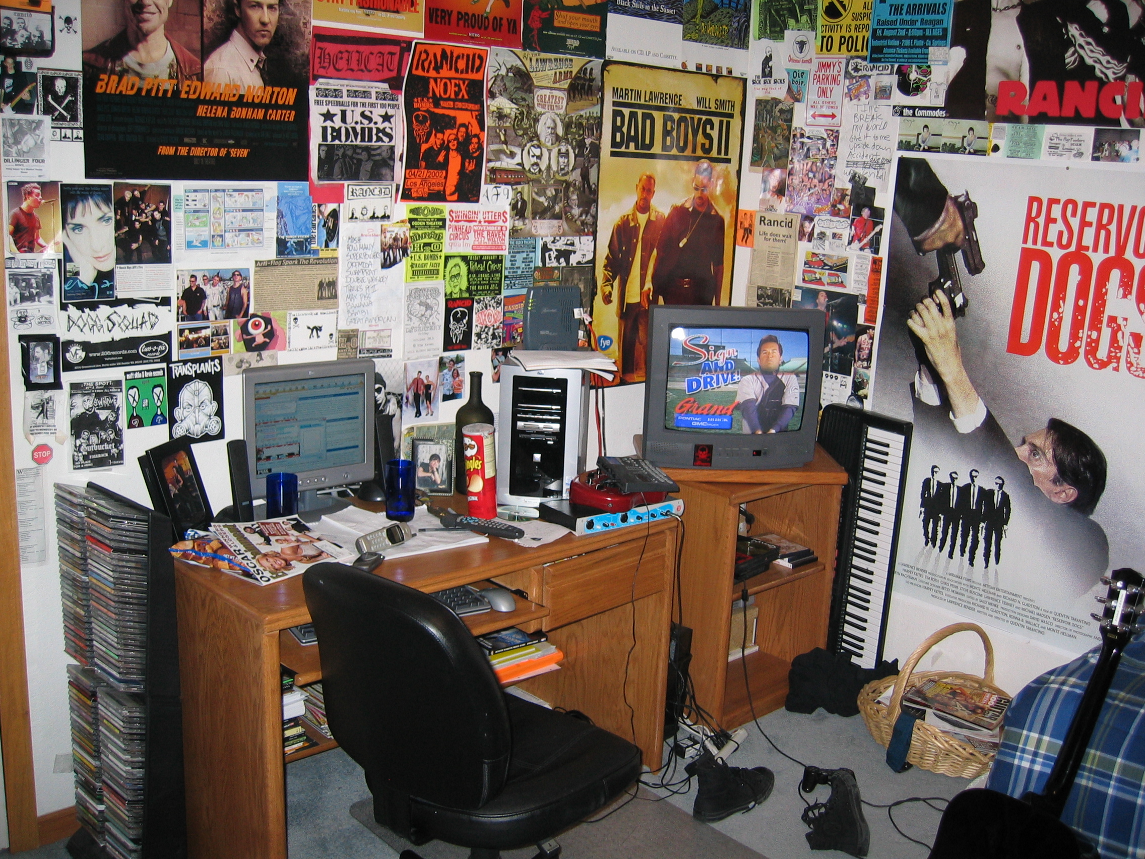 My first home studio circa ~2002